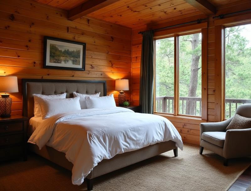 Clean, guest-ready bedroom